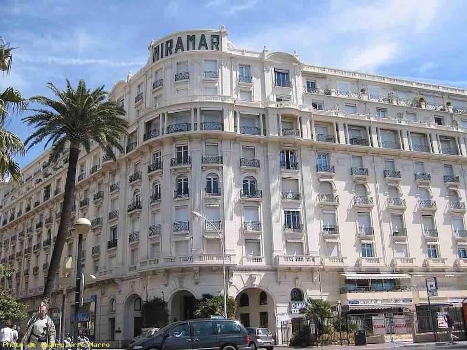 Mythique Miramar Cannes Croisette Terrasse Clim Parking Wifi Exterior photo